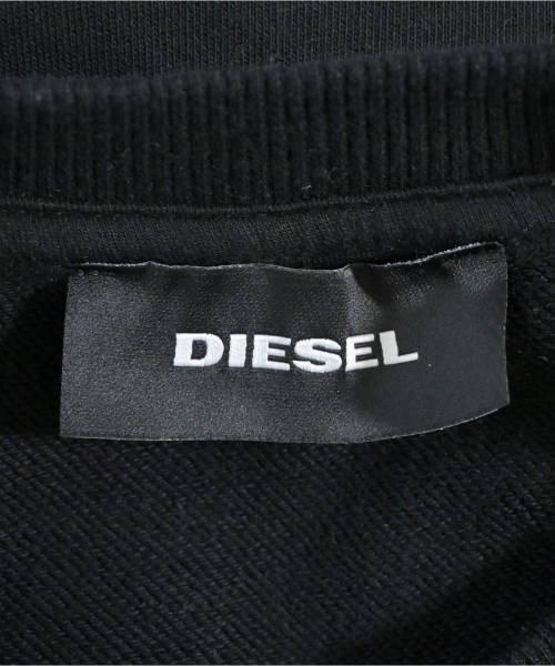 DIESEL（ディーゼル）スウェット 黒 サイズ:L メンズ/2200657127015