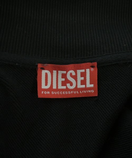 DIESEL（ディーゼル）スウェット 黒 サイズ:XXL メンズ/2200657199012