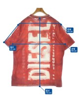 DIESEL（ディーゼル）Tシャツ・カットソー 赤 サイズ:XXL メンズ/2200657199043
