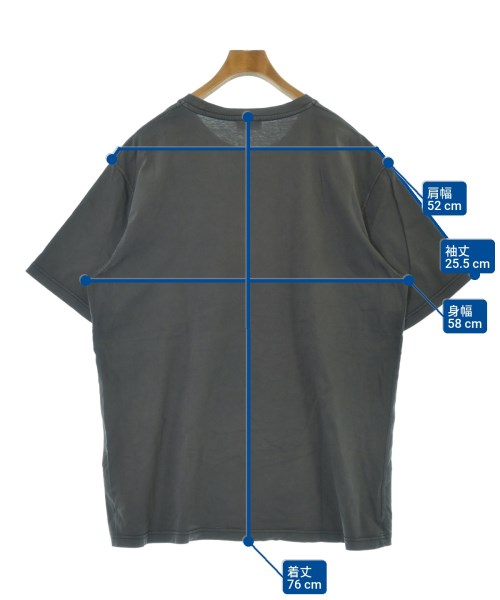 DIESEL（ディーゼル）Tシャツ・カットソー グレー サイズ:XXL メンズ/2200657199050