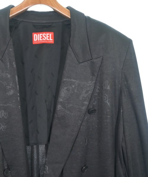 DIESEL（ディーゼル）ジャケット 黒 サイズ:48(L位) メンズ/2200656804016