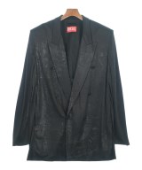 DIESEL（ディーゼル）ジャケット 黒 サイズ:48(L位) メンズ/2200656804016