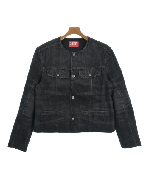 DIESEL(ディーゼル)デニムジャケット 黒 サイズ:L/2200657458010