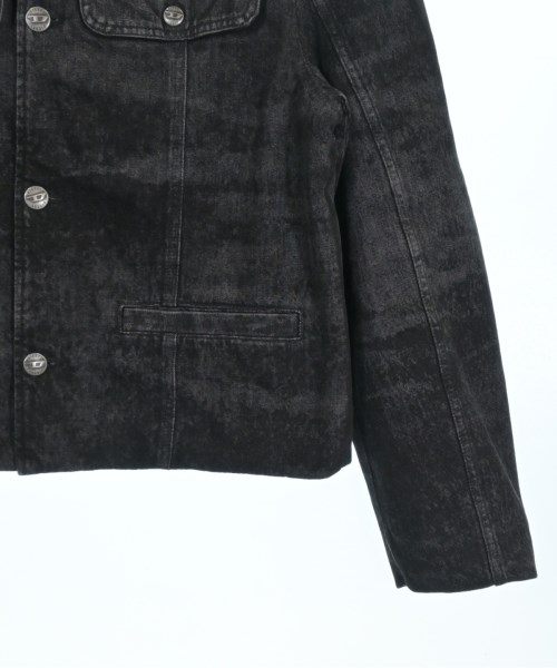 DIESEL（ディーゼル）デニムジャケット 黒 サイズ:L メンズ/2200657458010