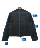 DIESEL（ディーゼル）デニムジャケット 黒 サイズ:L メンズ/2200657458010