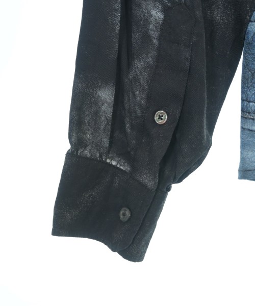 DIESEL（ディーゼル）カジュアルシャツ 黒 サイズ:50(XL位) メンズ/2200657914035