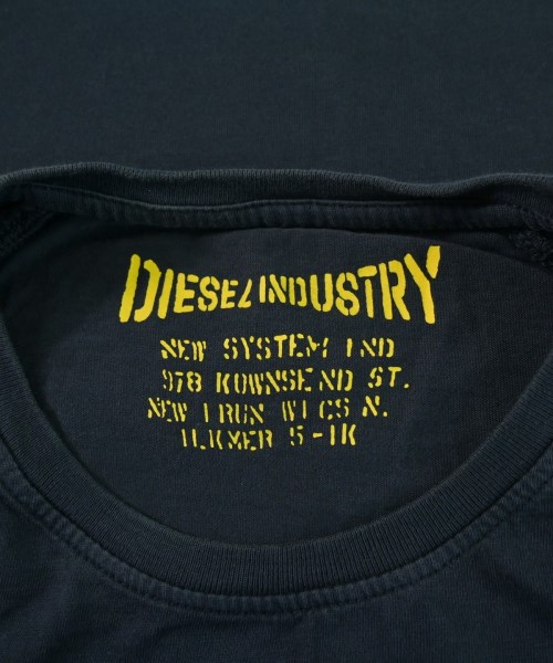 DIESEL（ディーゼル）Tシャツ・カットソー 紺 サイズ:L メンズ/2200657947354