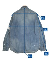 DIESEL（ディーゼル）カジュアルシャツ 青 サイズ:XL メンズ/2200658060038