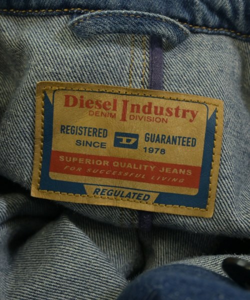 DIESEL（ディーゼル）トレンチコート 青 サイズ:XL メンズ/2200658460012