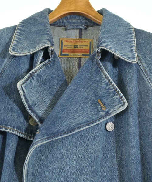 DIESEL（ディーゼル）トレンチコート 青 サイズ:XL メンズ/2200658460012