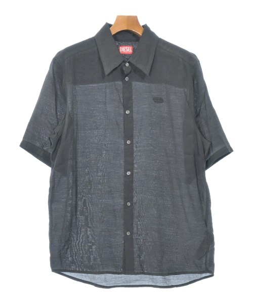 DIESEL(ディーゼル)カジュアルシャツ 黒 サイズ:50(XL位)/2200658460050