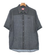 DIESEL（ディーゼル）カジュアルシャツ 黒 サイズ:50(XL位) メンズ/2200658460050