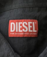DIESEL（ディーゼル）カジュアルシャツ 黒 サイズ:50(XL位) メンズ/2200658460050