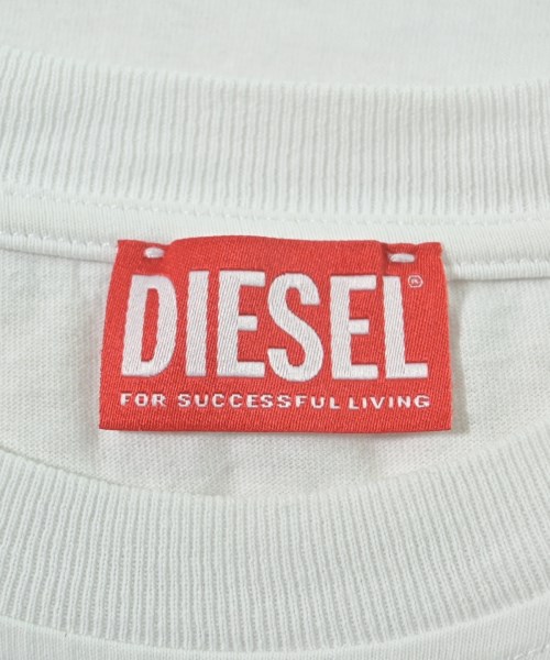 DIESEL（ディーゼル）Tシャツ・カットソー 白 サイズ:L メンズ/2200658460067