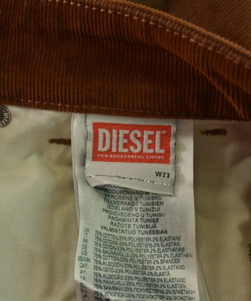 DIESEL（ディーゼル）その他 茶 サイズ:23(XS位) メンズ/2200659104021