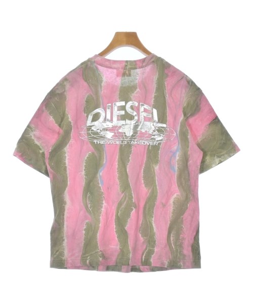 DIESEL（ディーゼル）Tシャツ・カットソー ピンク サイズ:S メンズ/2200659104038