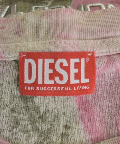 DIESEL（ディーゼル）Tシャツ・カットソー ピンク サイズ:S メンズ/2200659104038