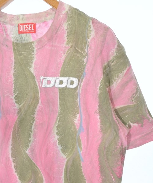 DIESEL（ディーゼル）Tシャツ・カットソー ピンク サイズ:S メンズ/2200659104038