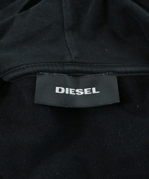 DIESEL（ディーゼル）パーカー 黒 サイズ:L メンズ/2200659240019