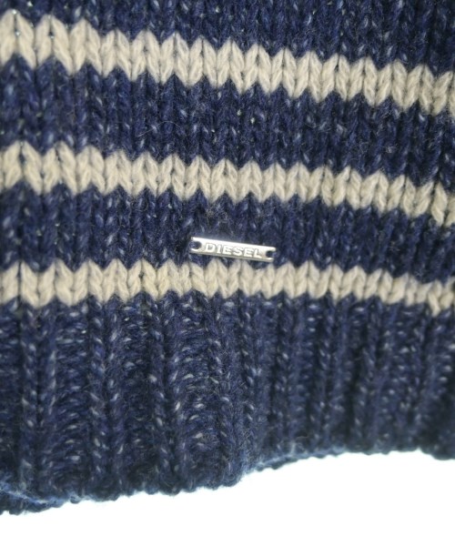 DIESEL（ディーゼル）ニット・セーター 紺 サイズ:M メンズ/2200625981786