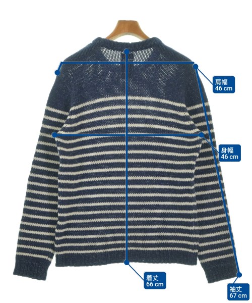 DIESEL（ディーゼル）ニット・セーター 紺 サイズ:M メンズ/2200625981786