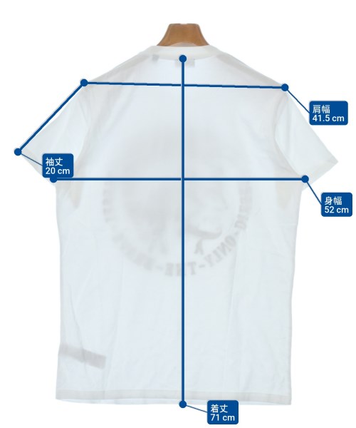 DIESEL（ディーゼル）Tシャツ・カットソー 白 サイズ:M メンズ/2200653926032