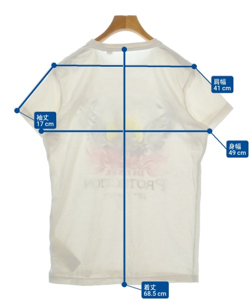 DIESEL（ディーゼル）Tシャツ・カットソー 白 サイズ:M メンズ/2200653926049