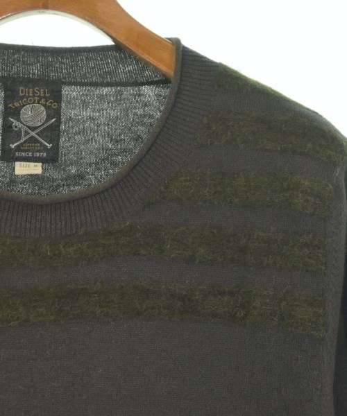 DIESEL（ディーゼル）ニット・セーター グレー サイズ:M メンズ/2200660511047