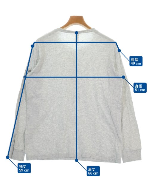 DIESEL（ディーゼル）Tシャツ・カットソー グレー サイズ:S メンズ/2200660511054