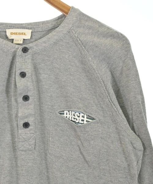 DIESEL（ディーゼル）Tシャツ・カットソー グレー サイズ:L メンズ/2200660511061