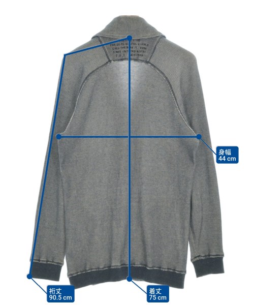 DIESEL（ディーゼル）カーディガン 紺 サイズ:M メンズ/2200660511085