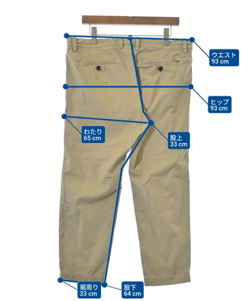 DIESEL（ディーゼル）チノパン ベージュ サイズ:30(M位) メンズ/2200660703022