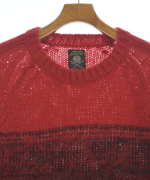 DIESEL（ディーゼル）ニット・セーター 赤 サイズ:M メンズ/2200660722016