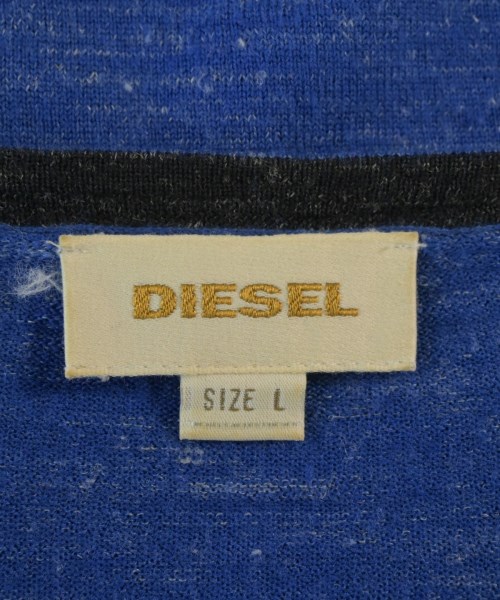 DIESEL（ディーゼル）カーディガン 青 サイズ:L メンズ/2200660722030