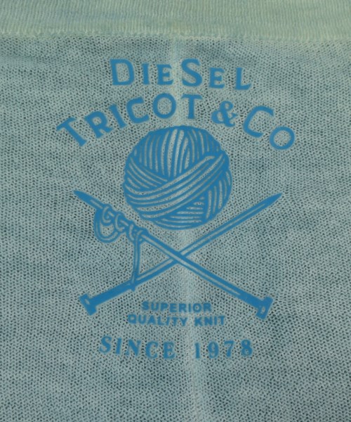 DIESEL（ディーゼル）カーディガン 青 サイズ:M メンズ/2200660722047