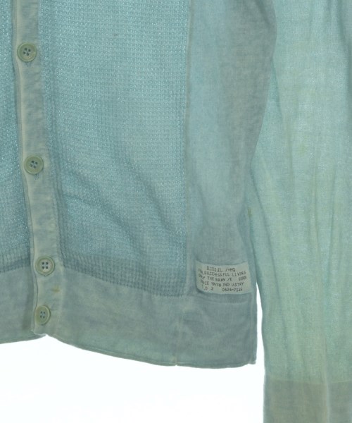 DIESEL（ディーゼル）カーディガン 青 サイズ:M メンズ/2200660722047