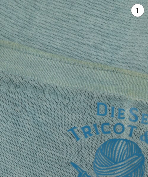 DIESEL（ディーゼル）カーディガン 青 サイズ:M メンズ/2200660722047