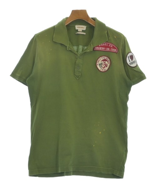 DIESEL(ディーゼル)Tシャツ・カットソー カーキ サイズ:S/2200660722108
