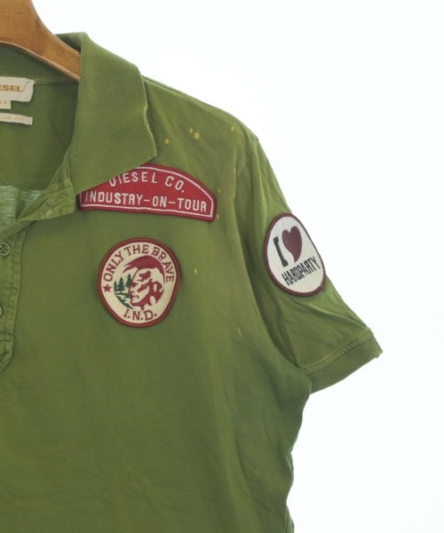 DIESEL（ディーゼル）Tシャツ・カットソー カーキ サイズ:S メンズ/2200660722108