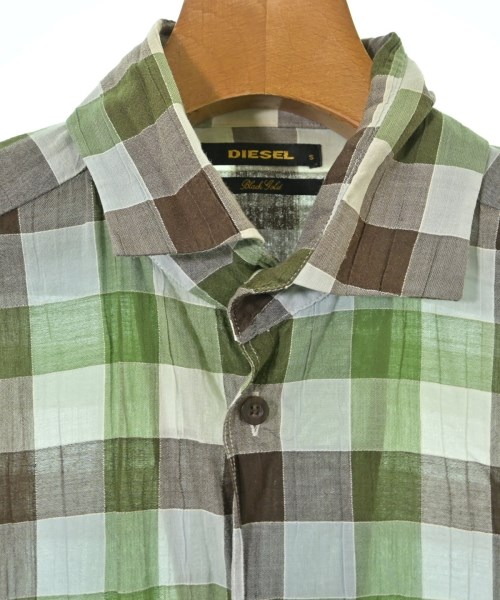 DIESEL（ディーゼル）カジュアルシャツ カーキ サイズ:S メンズ/2200660722146