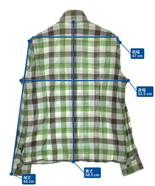 DIESEL（ディーゼル）カジュアルシャツ カーキ サイズ:S メンズ/2200660722146