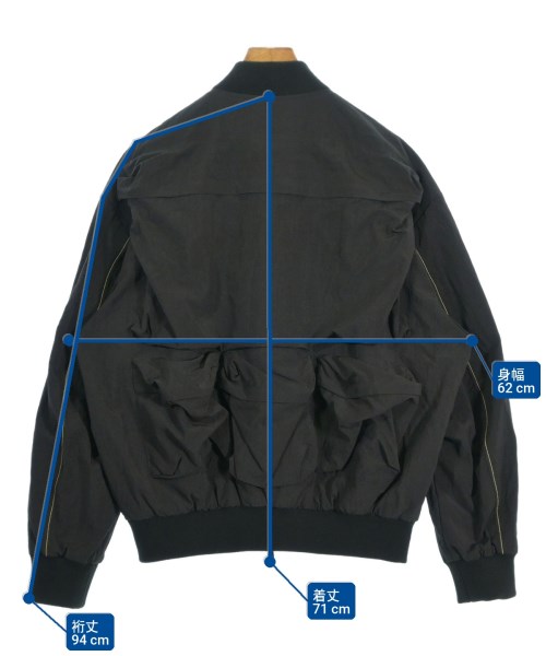 DIESEL（ディーゼル）ブルゾン 黒 サイズ:46(M位) メンズ/2200661620014