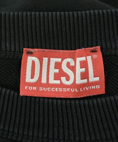 DIESEL（ディーゼル）スウェット 黒 サイズ:M メンズ/2200661620038