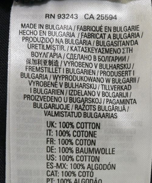 DIESEL（ディーゼル）Tシャツ・カットソー 黒 サイズ:XXL メンズ/2200661620052