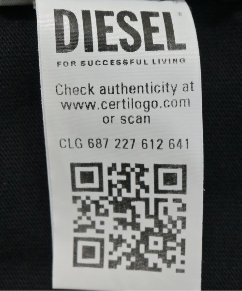 DIESEL（ディーゼル）Tシャツ・カットソー 黒 サイズ:XXL メンズ/2200661620052
