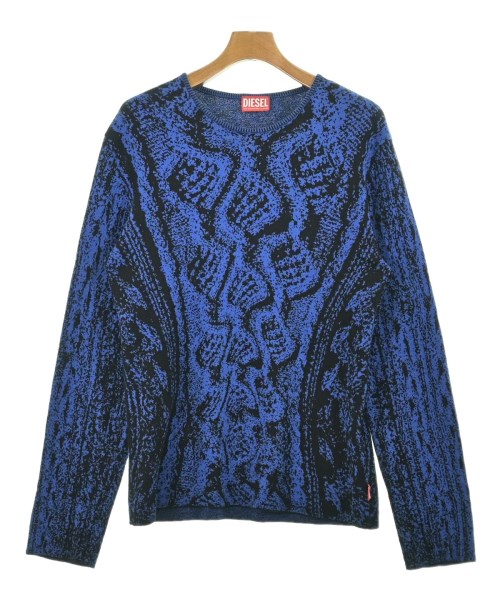 DIESEL(ディーゼル)ニット・セーター 青 サイズ:M/2200661620069