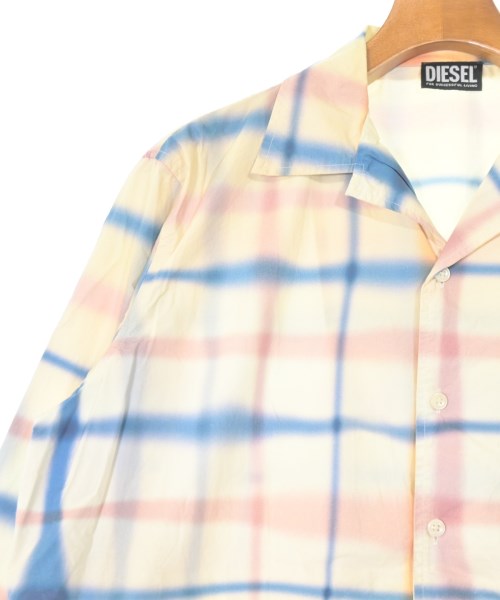 DIESEL（ディーゼル）カジュアルシャツ 黄 サイズ:46(M位) メンズ/2200655703174