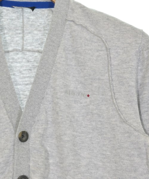 DIESEL（ディーゼル）カーディガン グレー サイズ:S メンズ/2200659160164