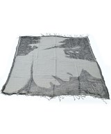 DIESEL（ディーゼル）ストール 黒 サイズ:- メンズ/2200662144083