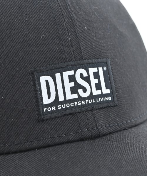 DIESEL（ディーゼル）キャップ 黒 サイズ:2 メンズ/2200662319047